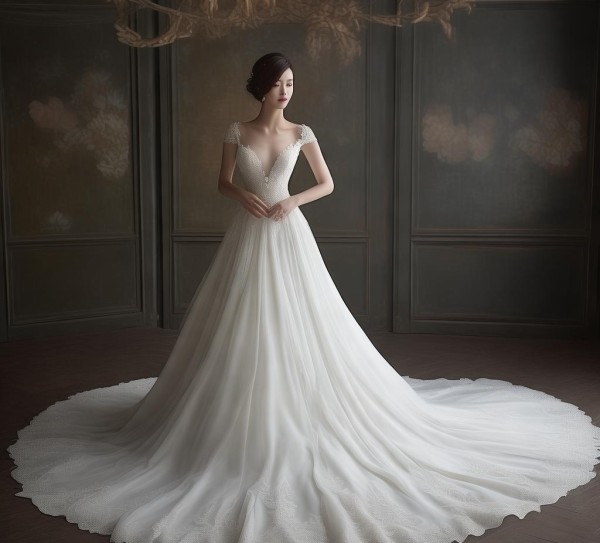 保定大码婚纱礼服定制，品质之美，优雅绽放