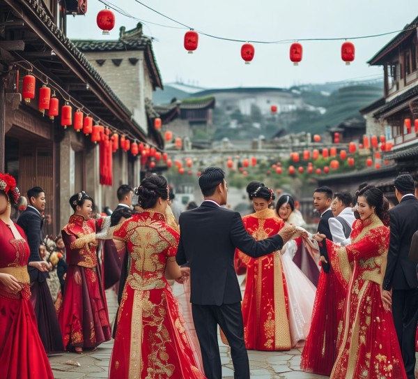 于都古城婚礼，传统与现代交融的浪漫篇章