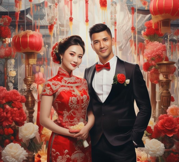 中西婚庆文化的碰撞与融合之美