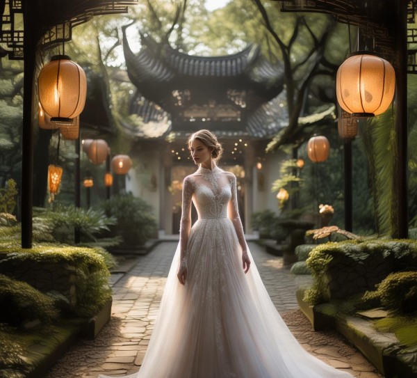 苏州雅诗妮菲娅，高级定制婚纱礼服的浪漫演绎